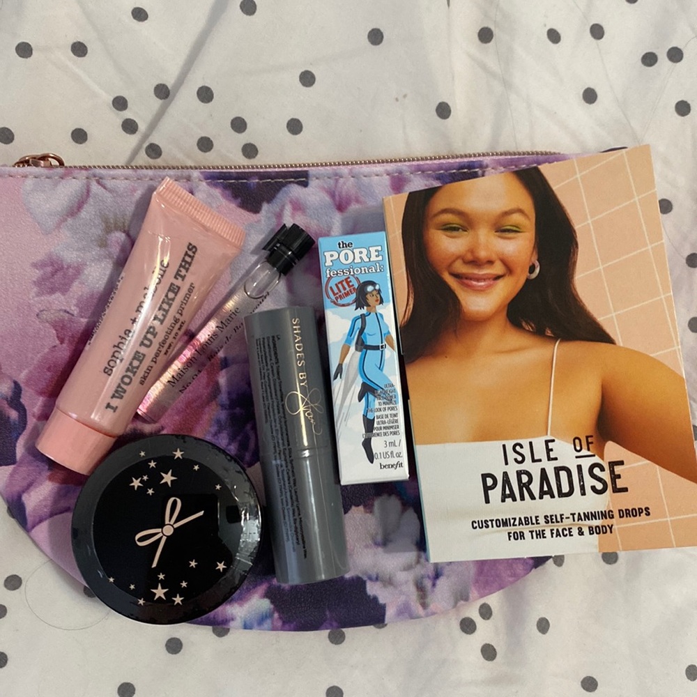 Makeup sample bag 💄